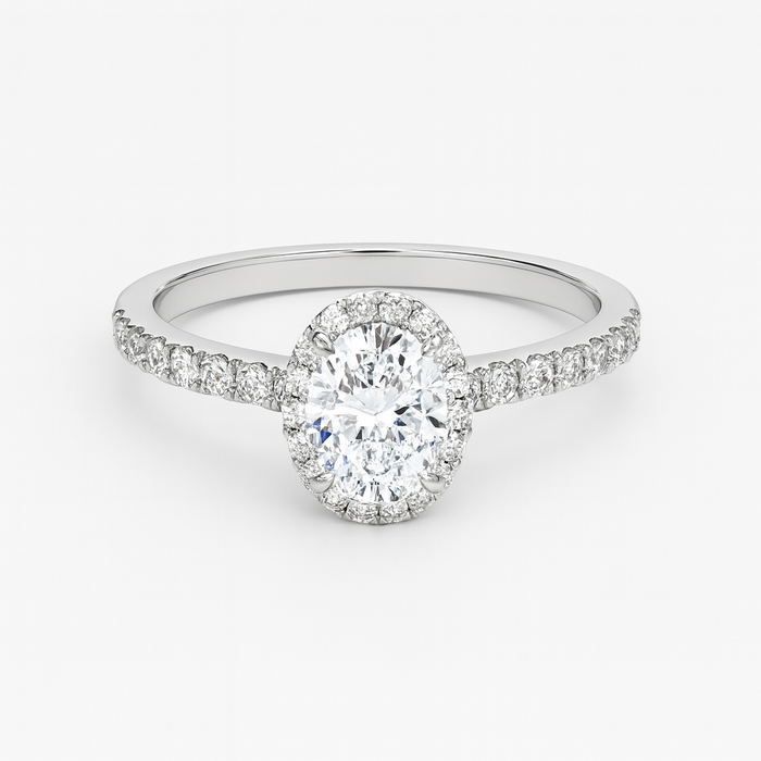 Scarlette White Gold Wedding Band