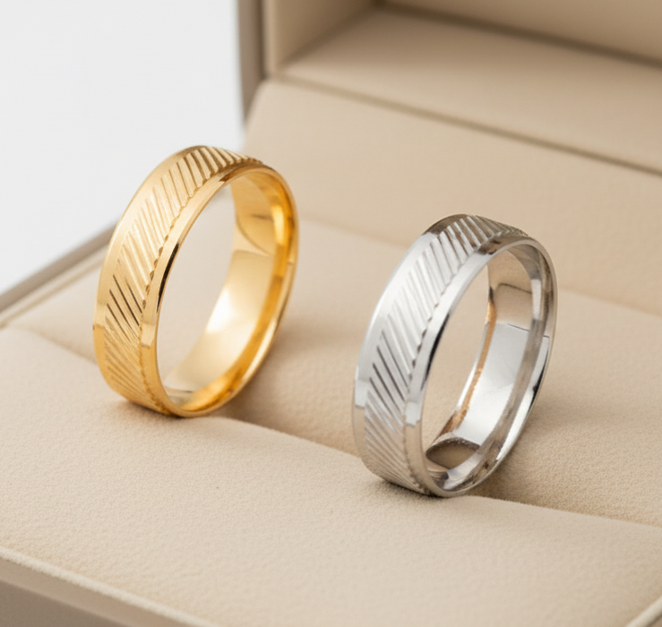 Alliance Homme & Femme | Coupe diagonale